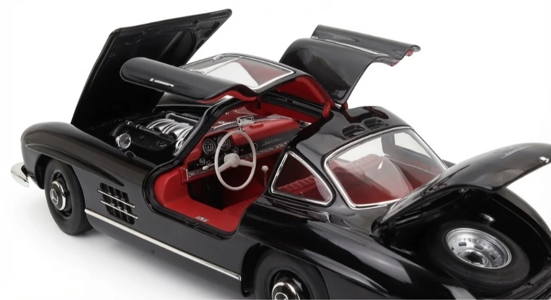 MERCEDES-BENZ 300 SL (W198), SiYAH(BLACK), 1955