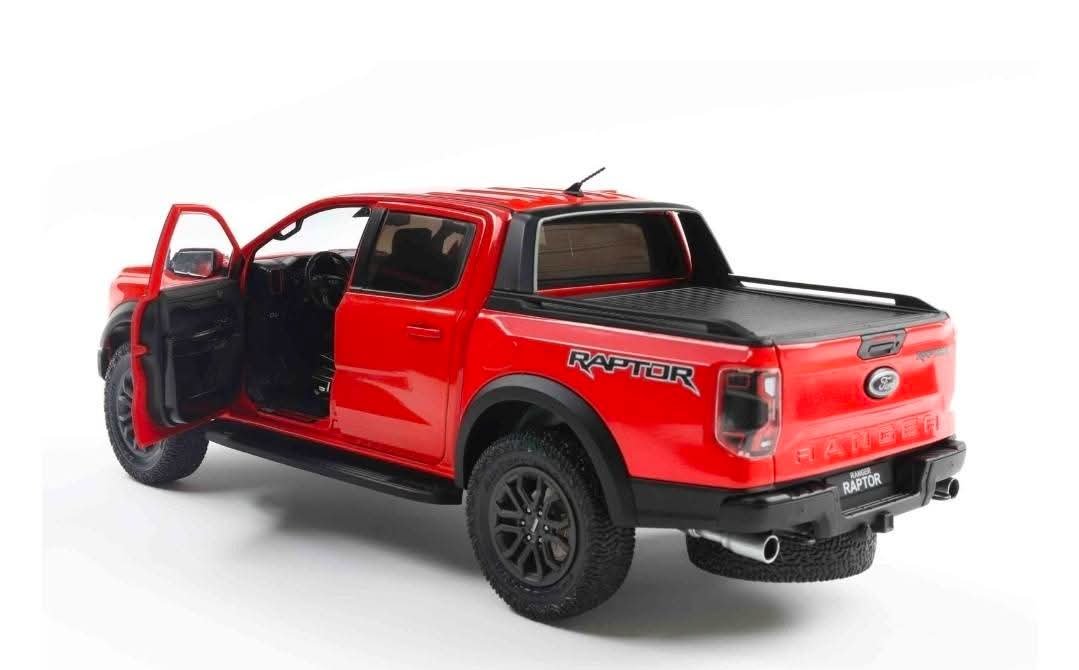 2024 Ford Ranger Raptor & red
