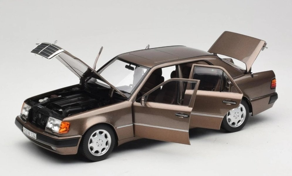 1:18 NOREV 1990 MERCEDES BENZ 500E W124 5.0 V8 IMPALA
BROWN