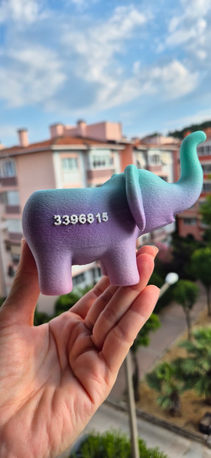 Mini Fil Saksı