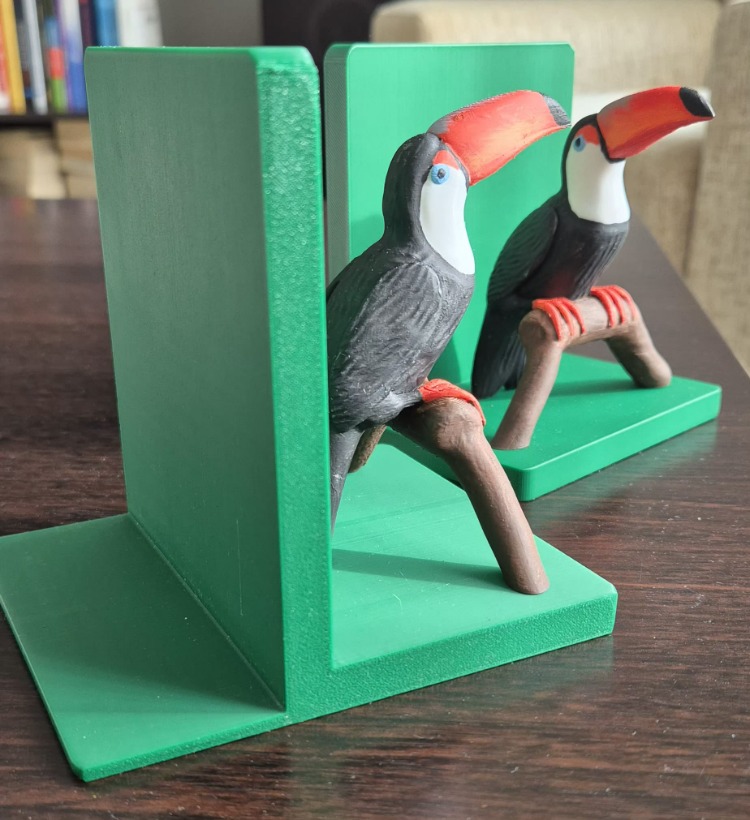 Tukan Kuşu Kitap Tutucu