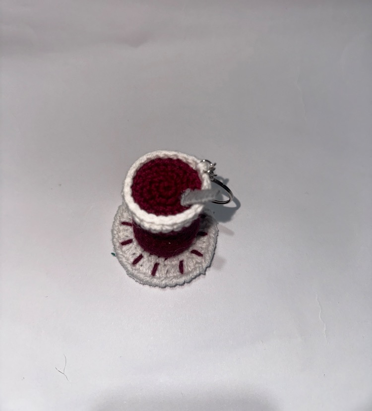 çay bardağı figürlü anahtarlık