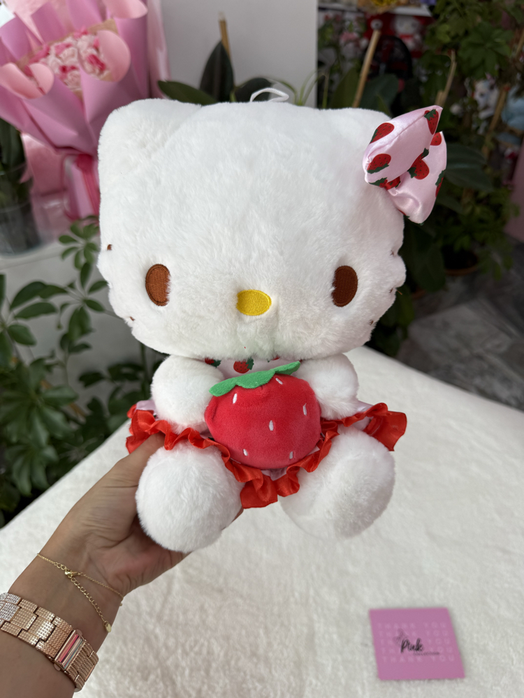 Çilek Hellokitty peluş