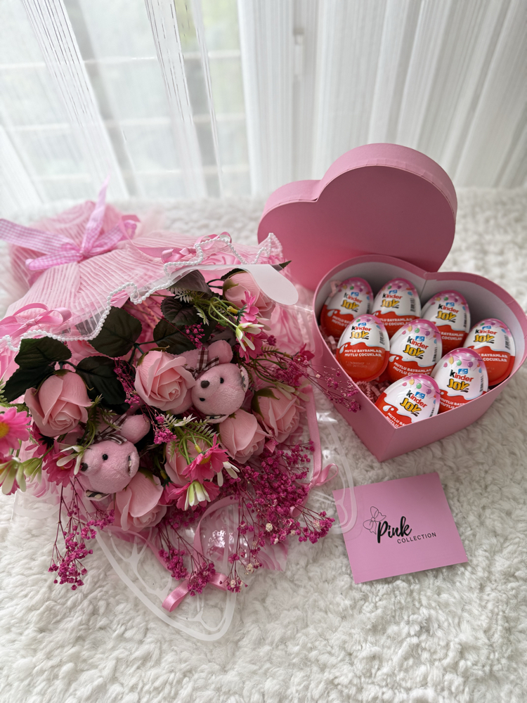 Sürpriz mutluluk pembe 