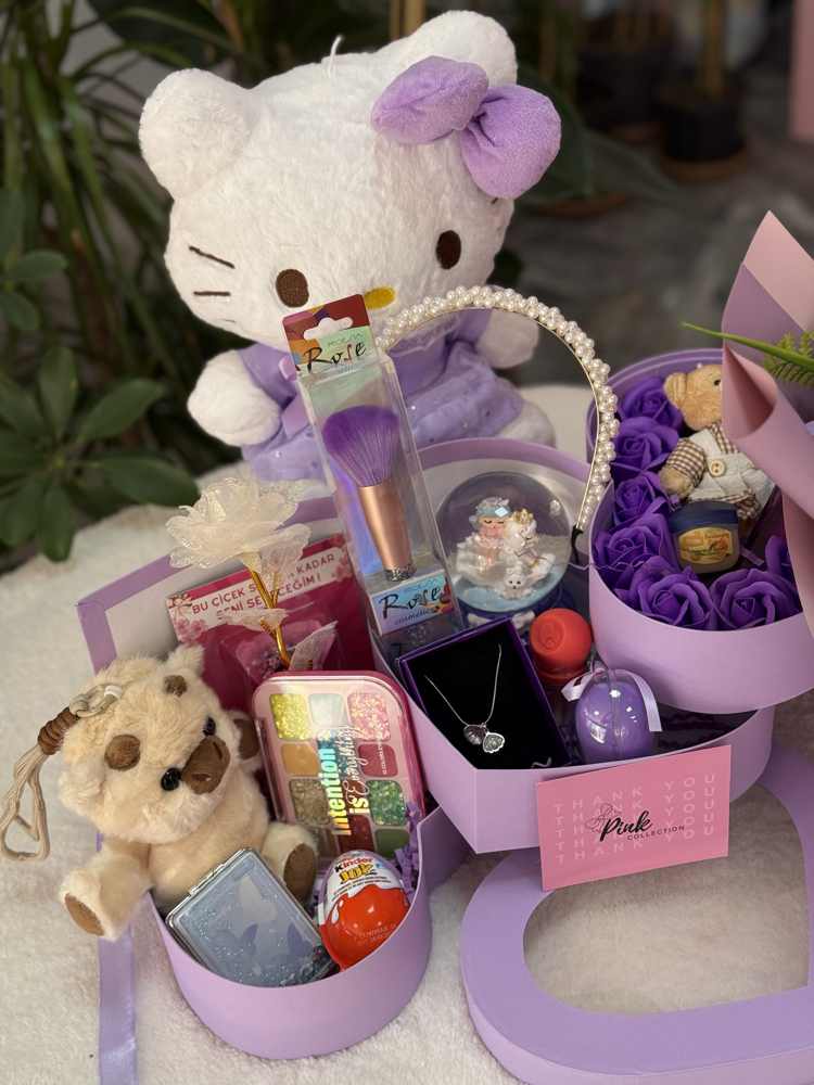 Sürpriz aşk flowers lila