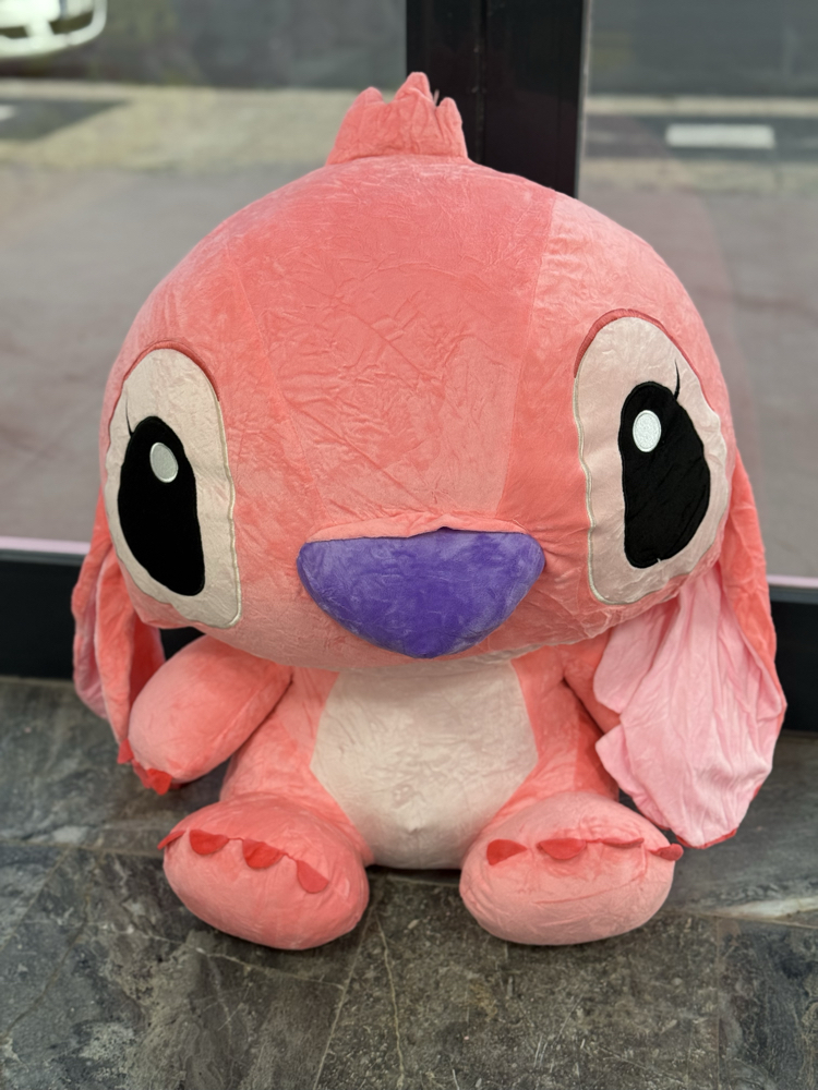 Dev boy pembe stitch