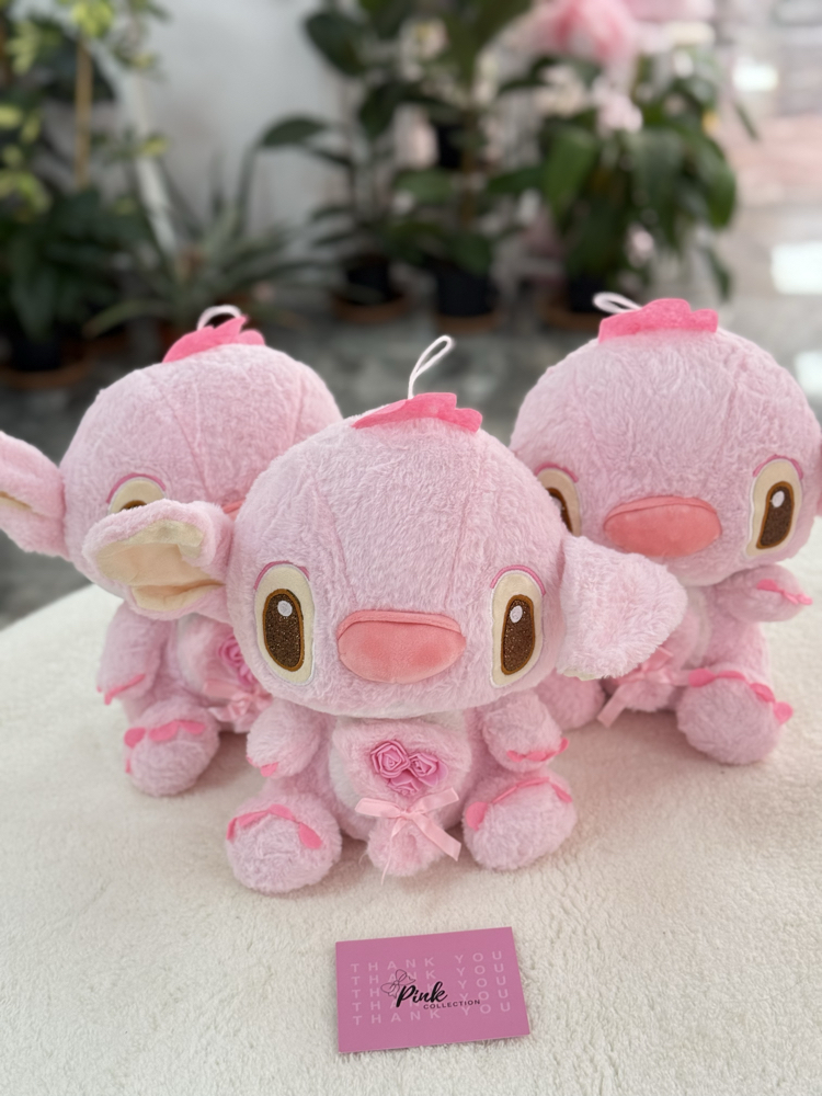 Pembe kucağı güllü stitch
