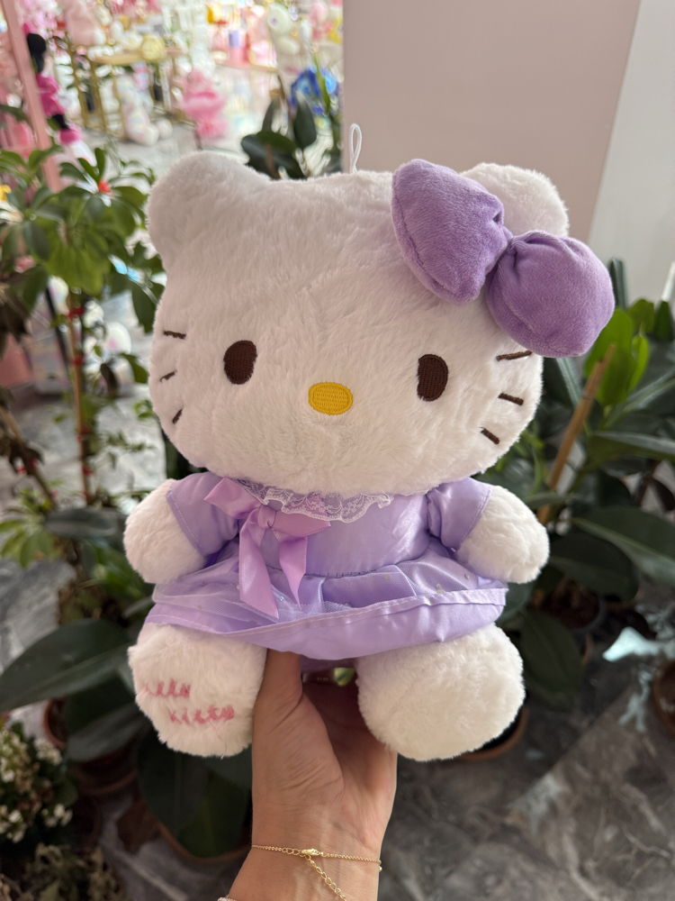 Lila Hellokitty peluş
