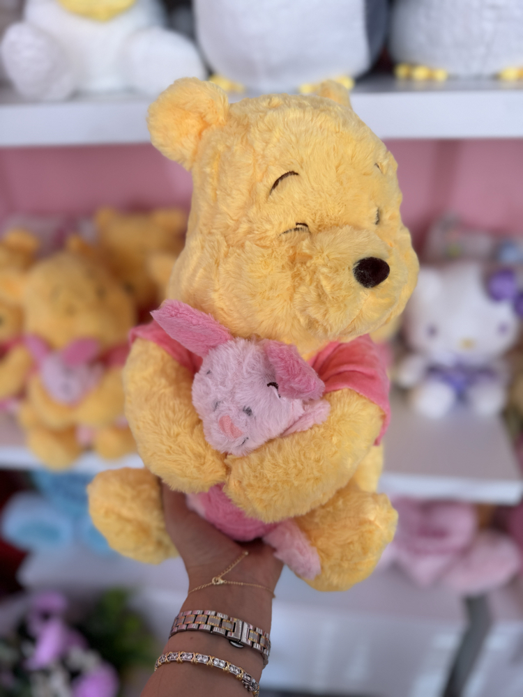 Piglet ve pooh peluş 