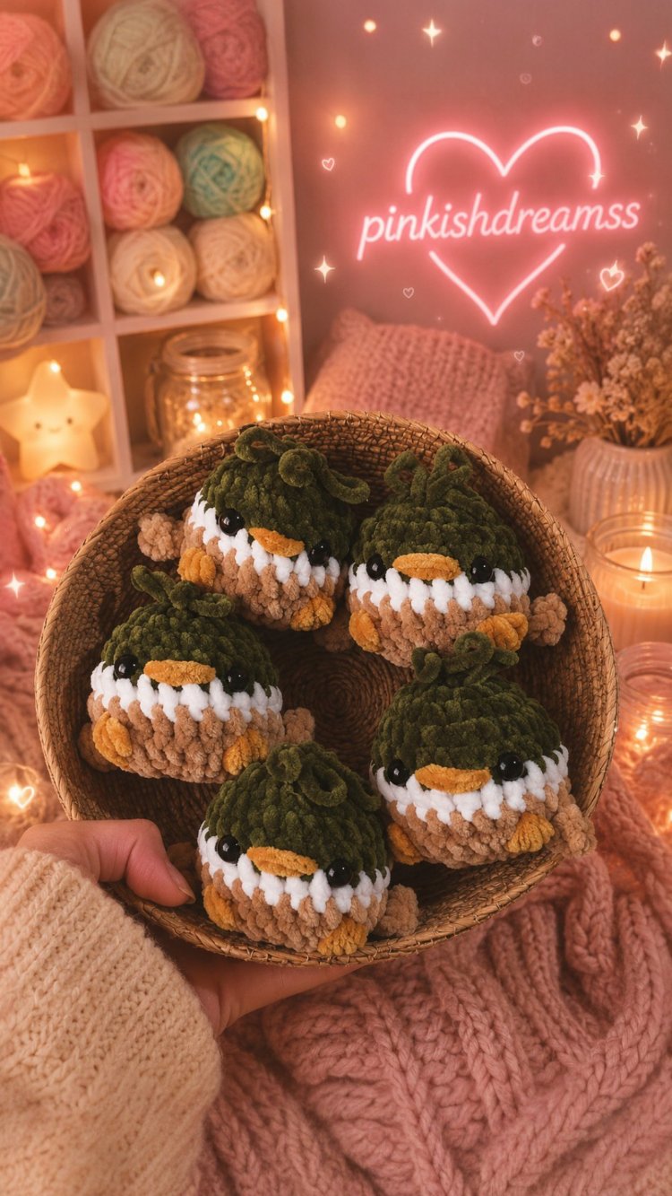 amigurumi ördek 