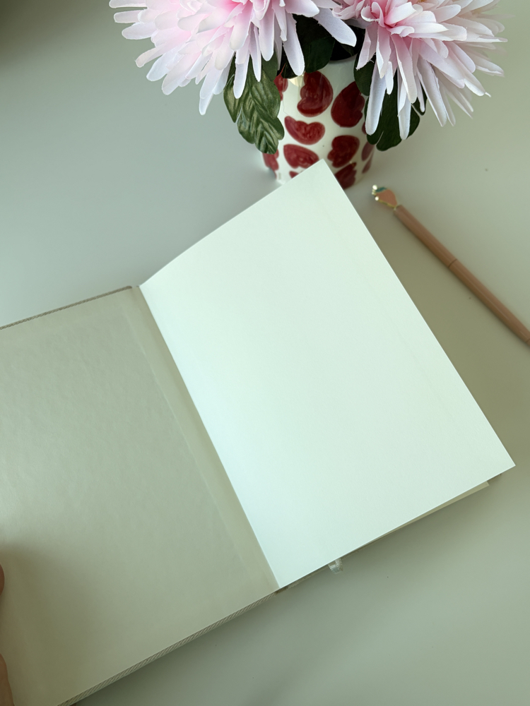 Kanvas Defter - Çizgisiz
