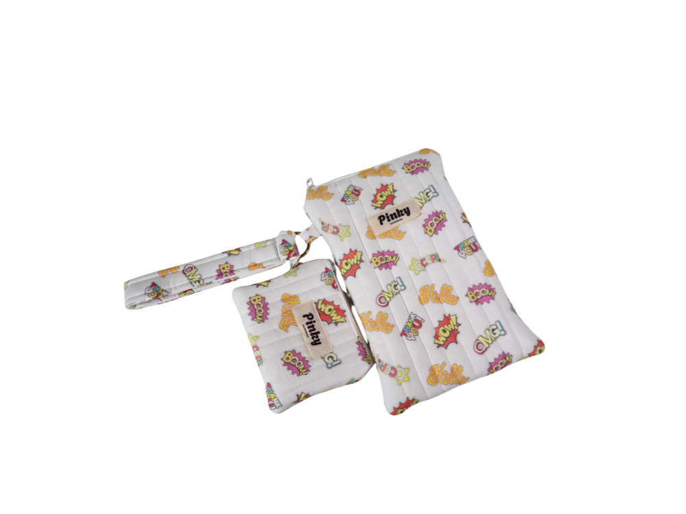 “Pop Reader set “ Kindle kılıfı + Mini cüzdan+anahrtarlık