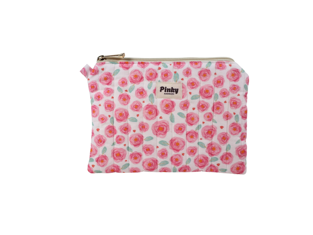 Pink Rose Organizer Çanta 