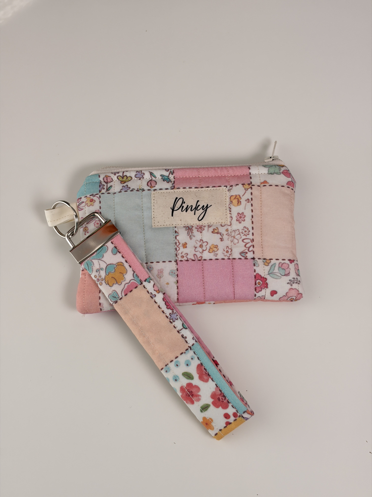 Patchwork Mini Cüzdan anahtarlık
