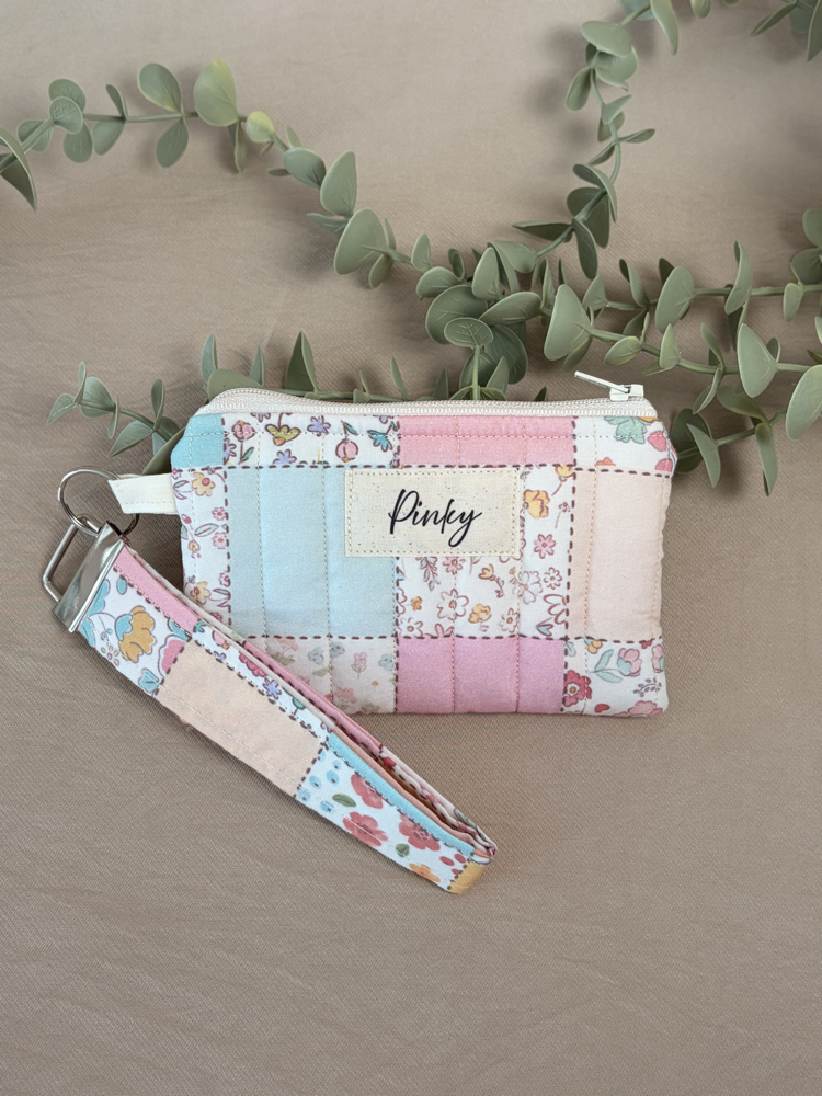Patchwork Mini Cüzdan anahtarlık