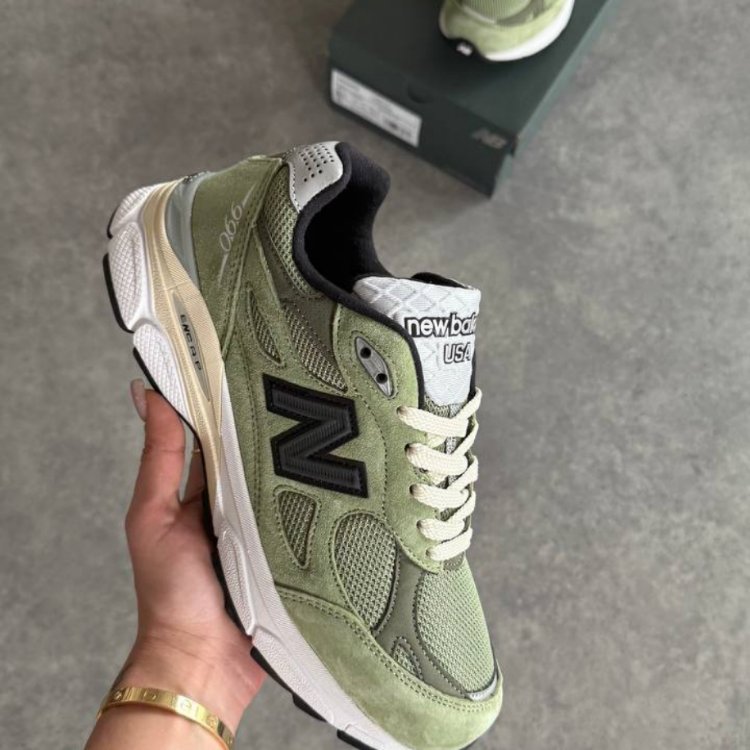 New Balance 990v3 MiUSA x JJJJound “Olive”