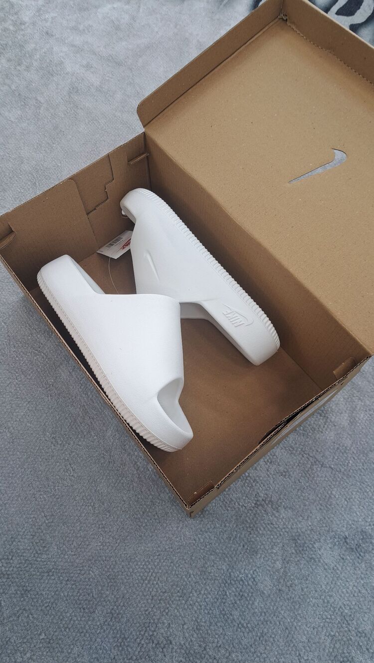 Nike Calm Slide Beyaz Terlik