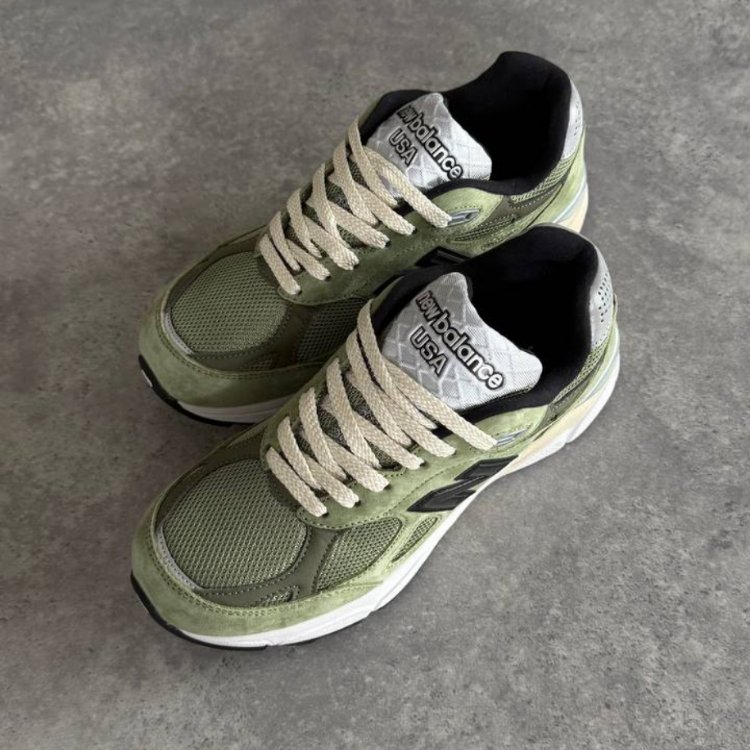 New Balance 990v3 MiUSA x JJJJound “Olive”