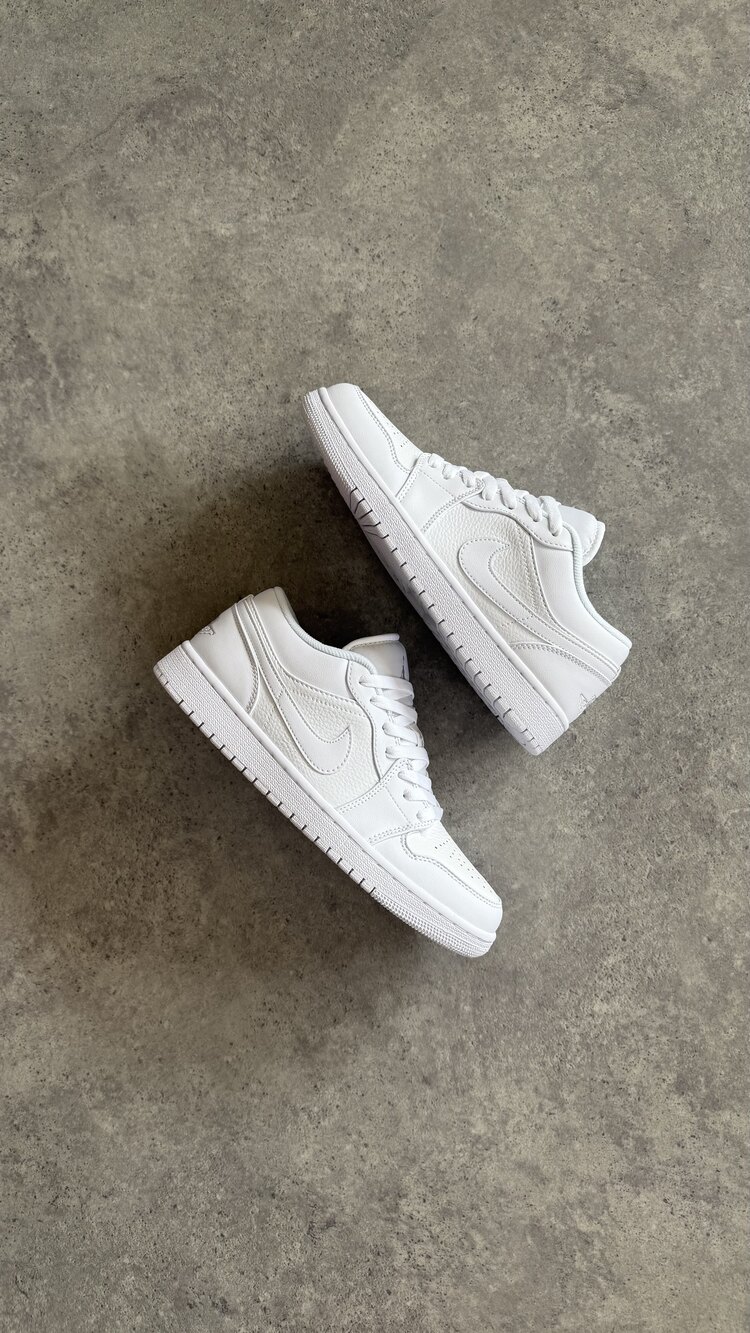 Air Jordan 1 Low "Triple White"