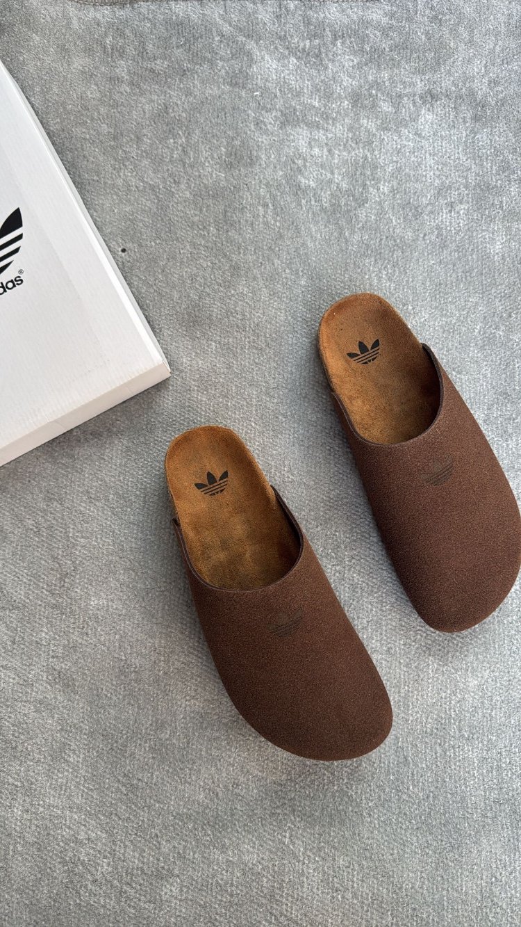 adidas Adimule Erkek Terlik Kahverengi