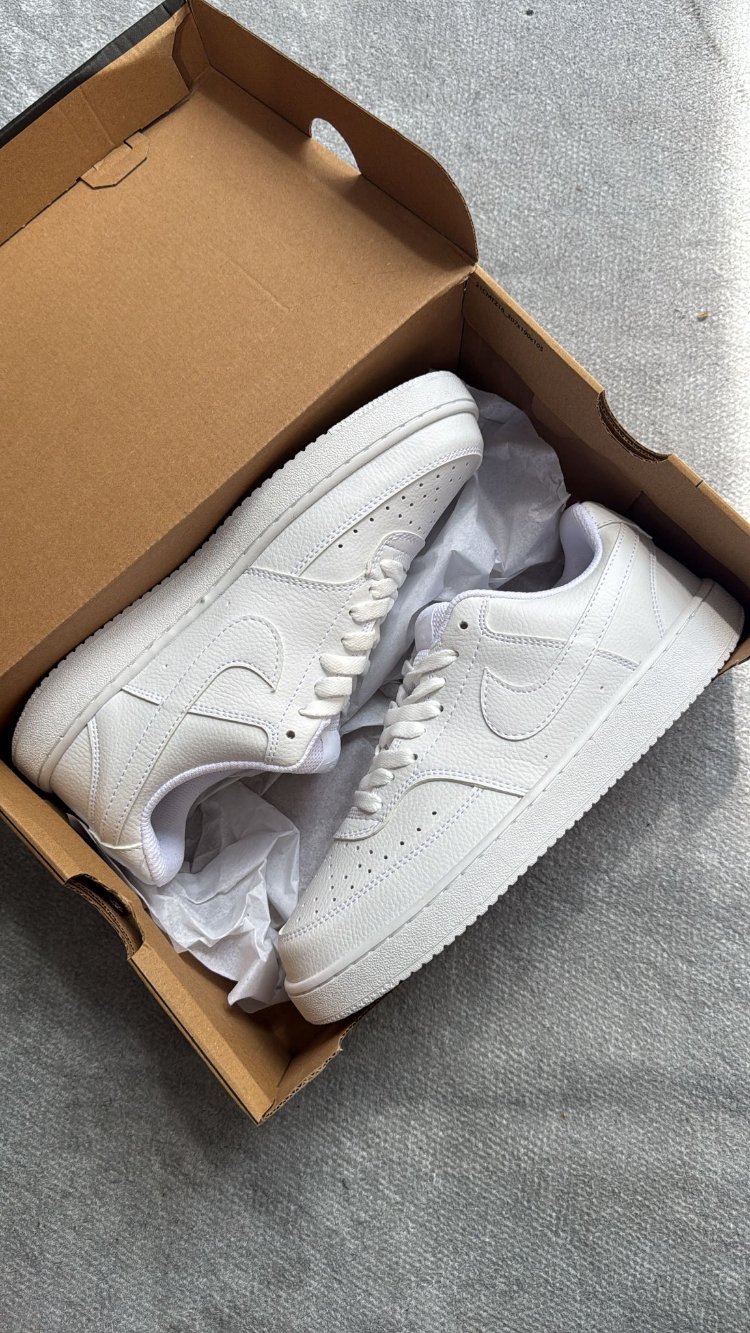 Nike Court Vision Low Beyaz Sneakers