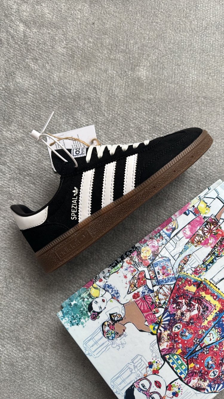 Spezial Siyah Unisex Günlük Ayakkabı