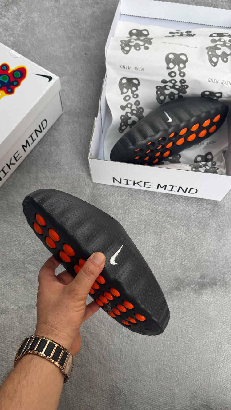 Nike Mind 001 Slide Black Chrome Terlik