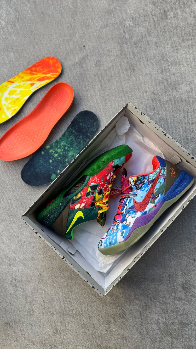 Nike Kobe 8 Protro "What The" Basketbol Ayakkabısı (DAR KALIP)