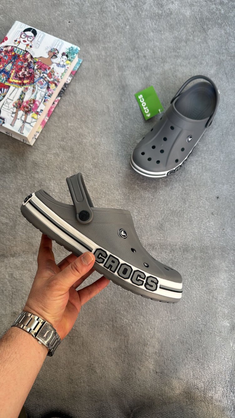 Crocs Gri Erkek Terlik