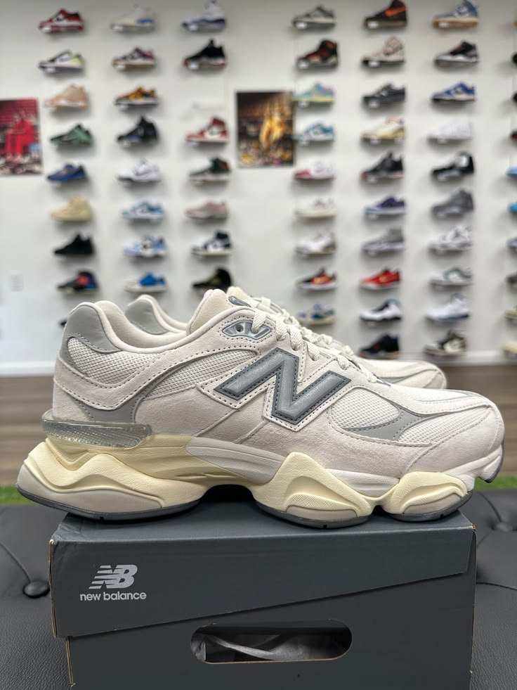 New Balance 9060 Sea Salt White