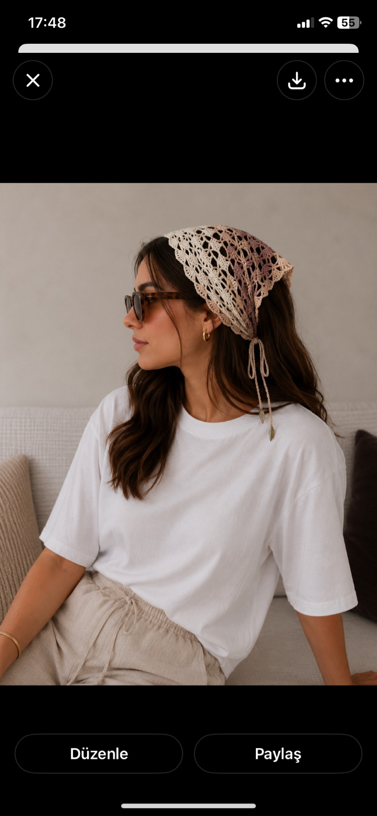 Örgü Kemer & Bandana