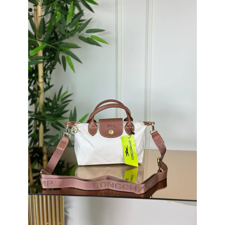 Longchamp kanvas askılı