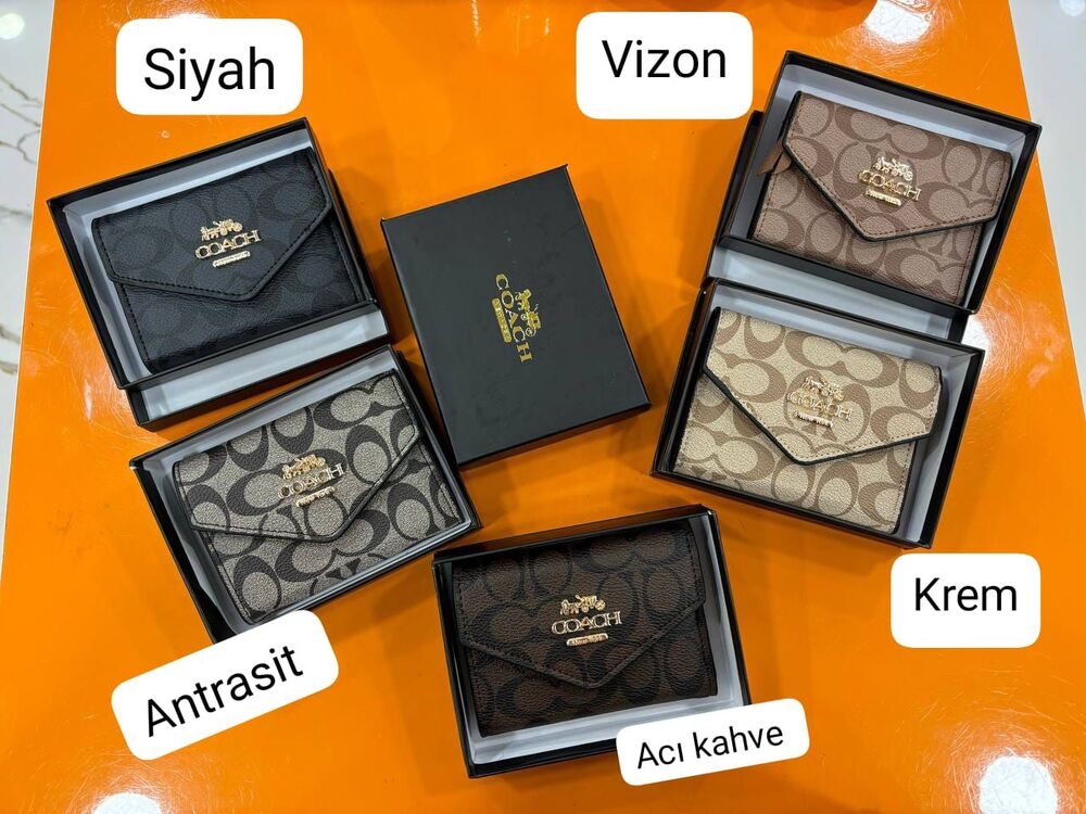 Coach mini zarf cüzdan