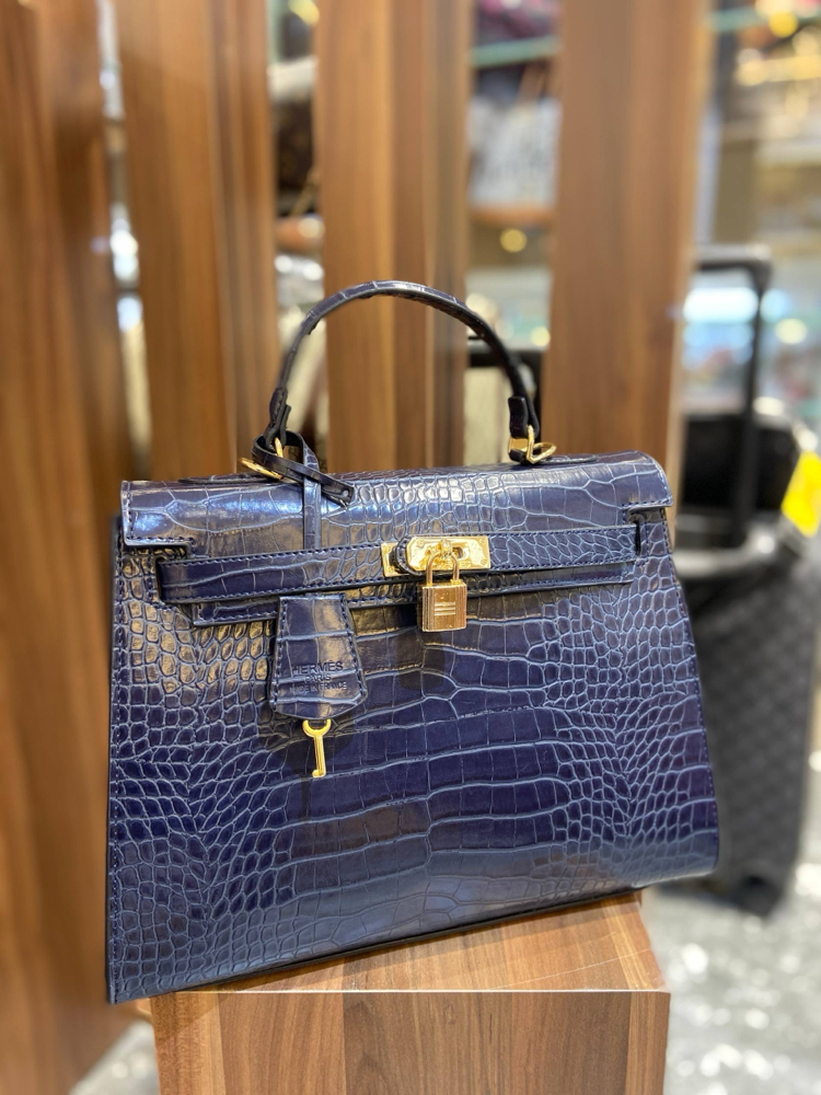 Hermes kelly kroko