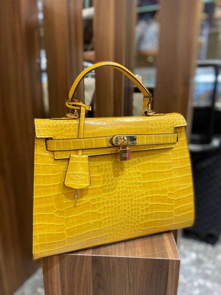 Hermes kelly kroko