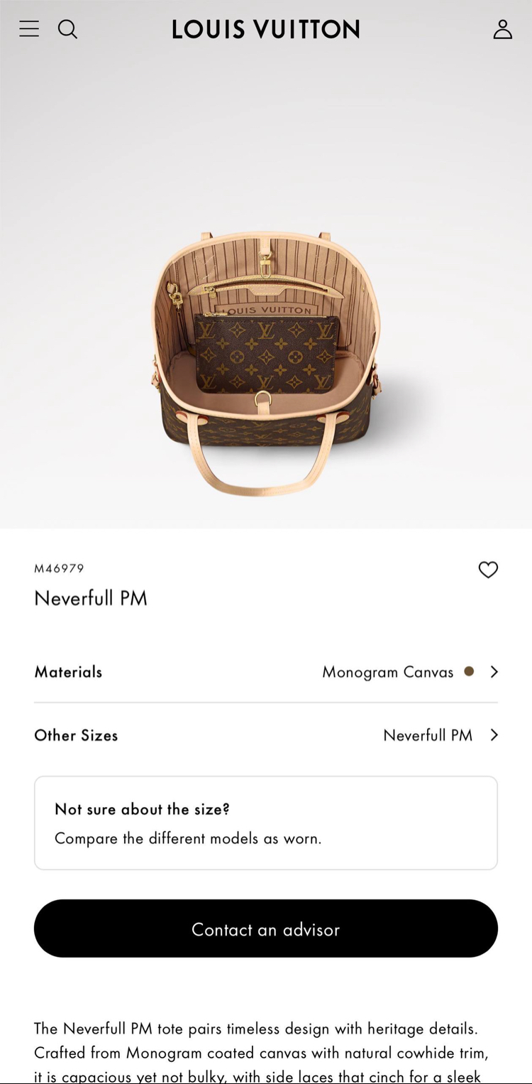 Lv neverfull mini