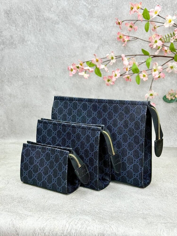 Gucci 3 lü clutch 