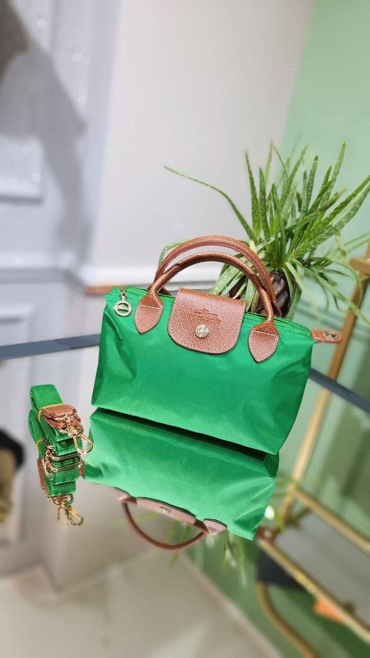 Longchamp mini kanvas askı