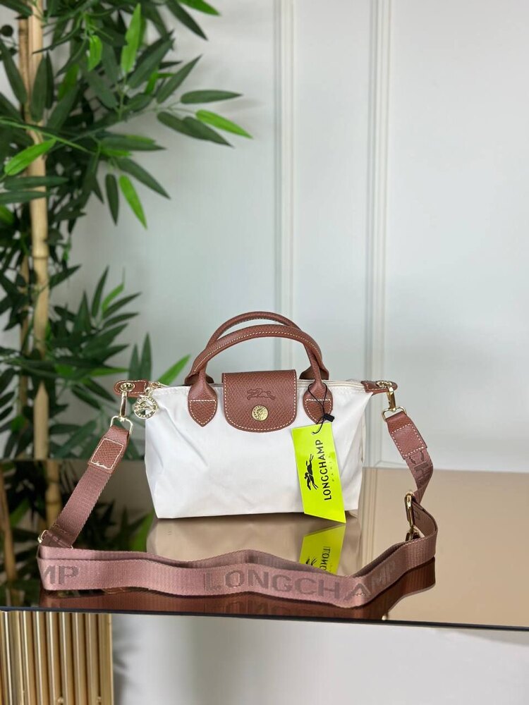 Longchamp mini kanvas askı