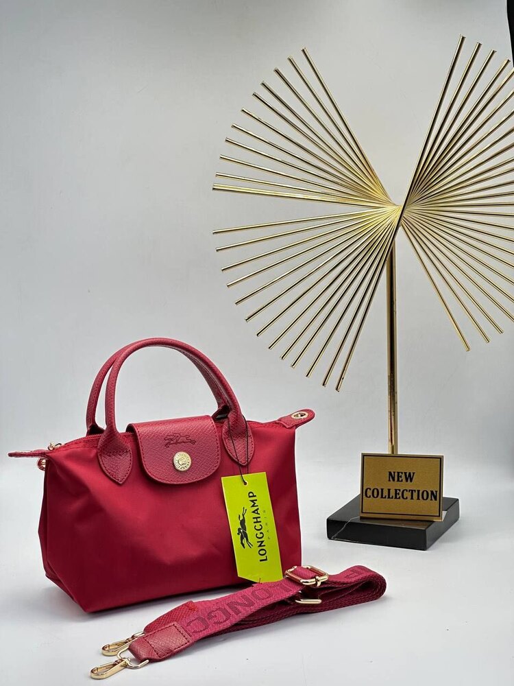 Longchamp mini kanvas askı