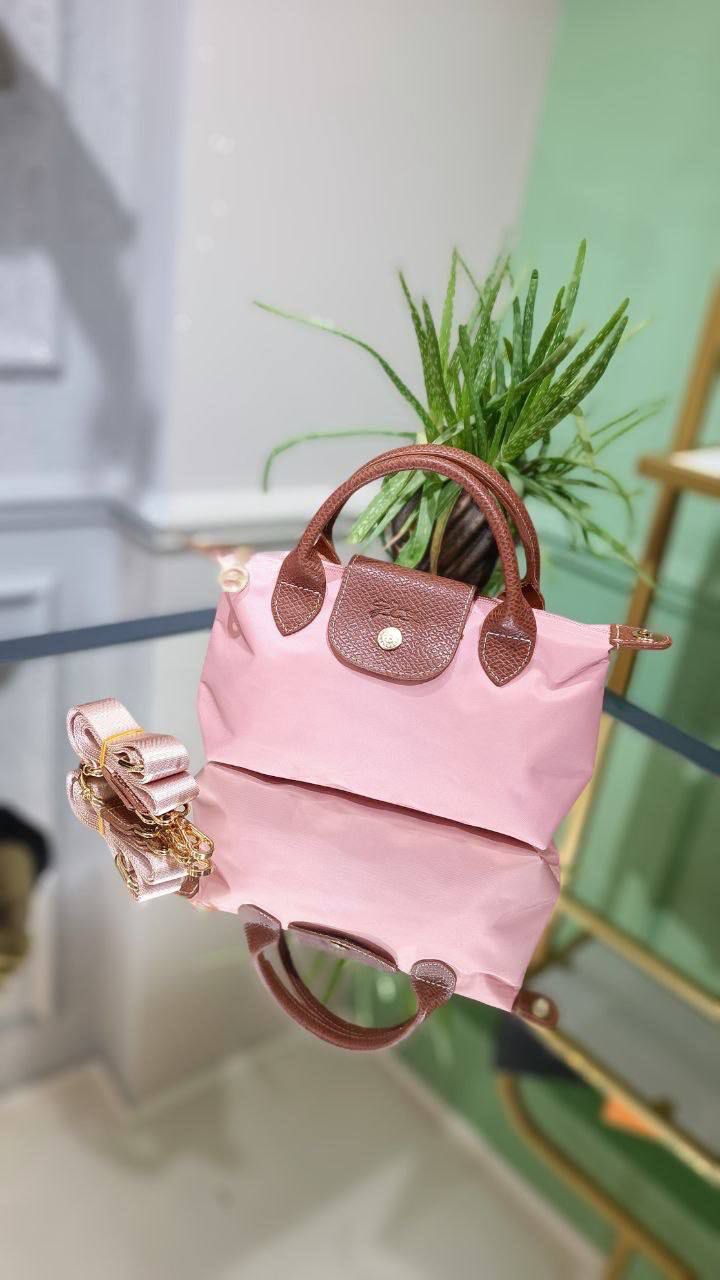 Longchamp mini kanvas askı