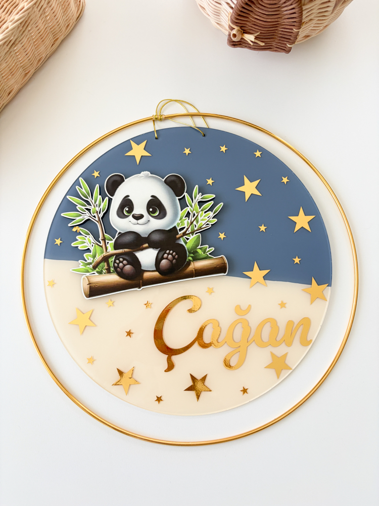 Panda Kapı Süsü