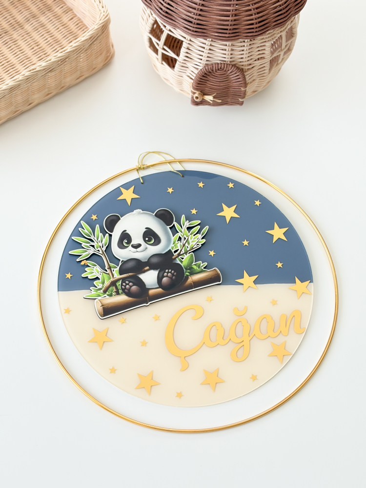 Panda Kapı Süsü