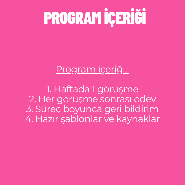 ✨ 1-1 UGC Koçluk Programı