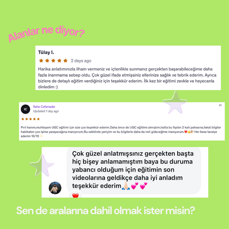 UGC 101: Markalar İçin İçerik Üretmeye Başla ve Para Kazan
