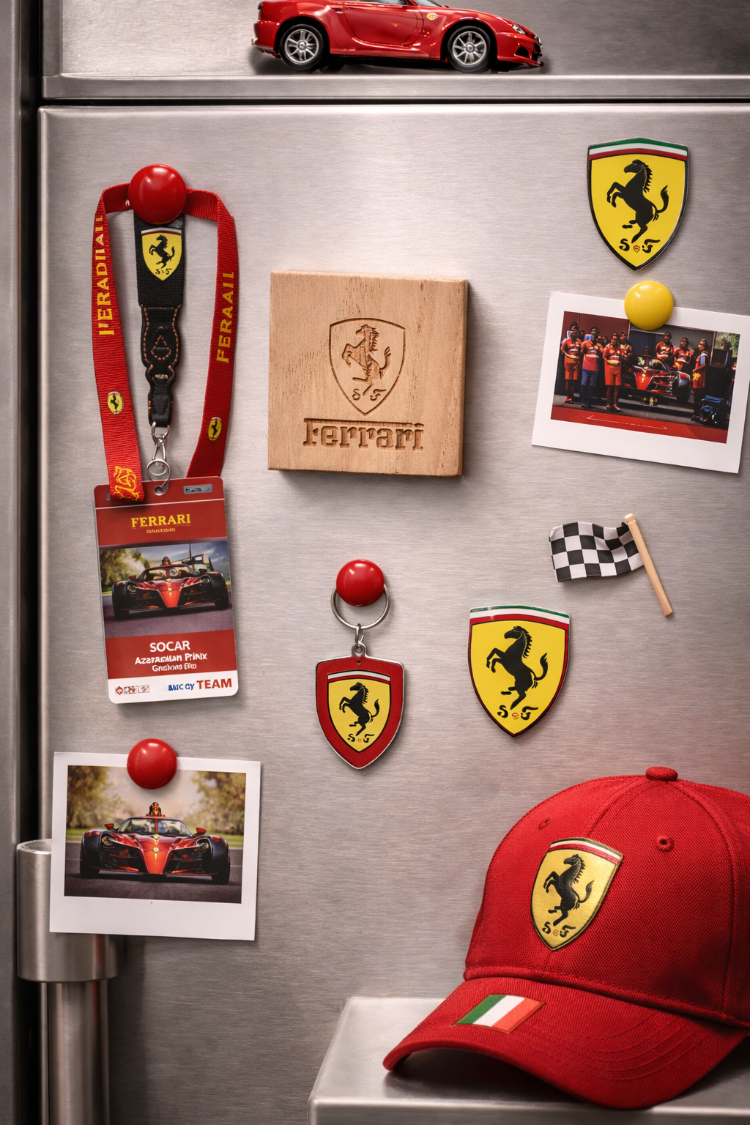 Formula 1 Temalı Ahşap Buzdolabı Magneti – 2’li Seçilebilir Set
