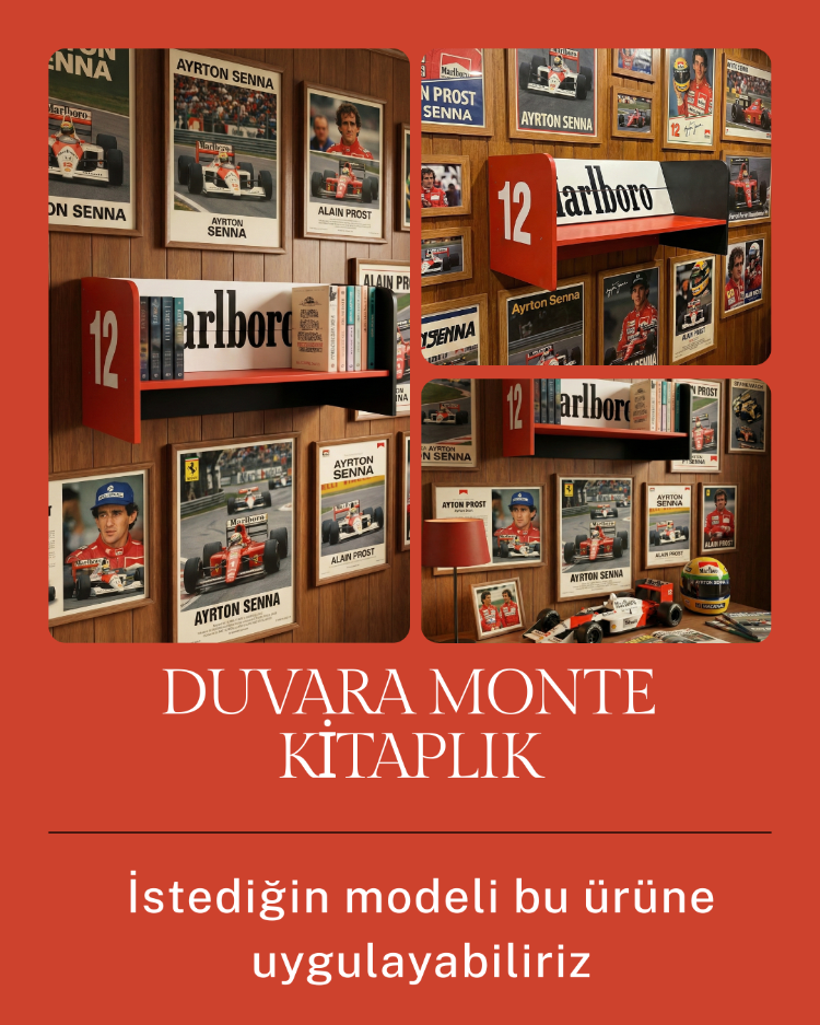 Duvara Monte Kitaplık – Ürün Tipi Açıklaması