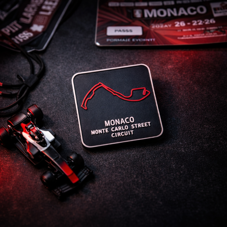 F1 Pist Magnet – 2’li Set (Monaco / Silverstone / Spa / Imola Seçilebilir)