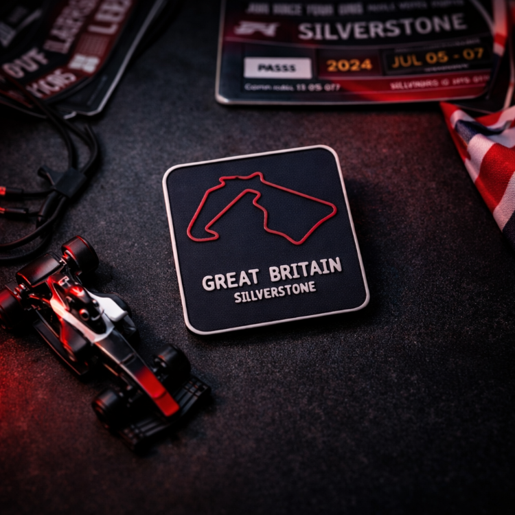 F1 Pist Magnet – 2’li Set (Monaco / Silverstone / Spa / Imola Seçilebilir)