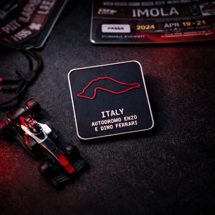 F1 Pist Magnet – 2’li Set (Monaco / Silverstone / Spa / Imola Seçilebilir)
